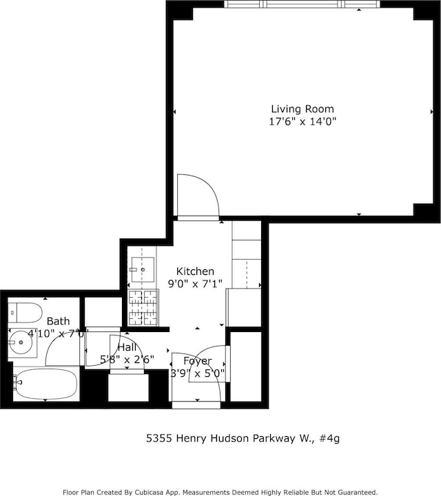 5355 Henry Hudson Pkwy W Unit 4G, Bronx, NY 10471 - room layout