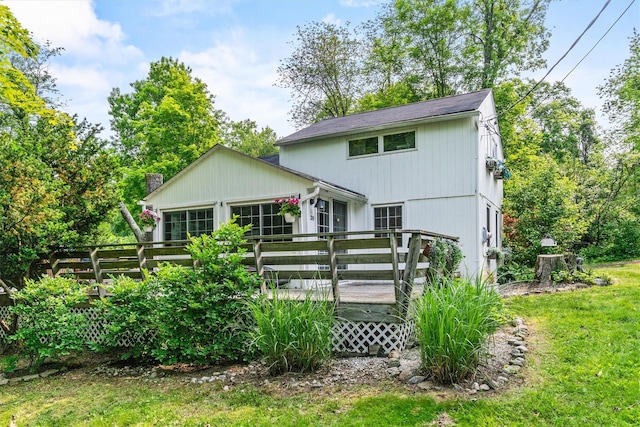 3300 Baker St Unit 20, Mohegan Lake, NY 10547 - rear view of property with a deck