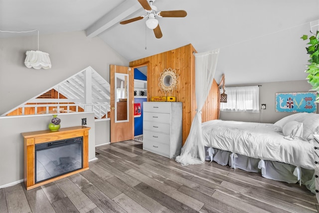 3300 Baker St Unit 20, Mohegan Lake, NY 10547 - bedroom featuring wood finished floors and ceiling fan