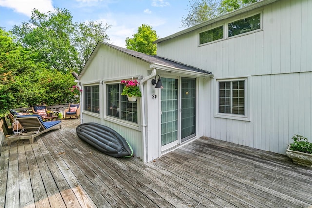 3300 Baker St Unit 20, Mohegan Lake, NY 10547 - wooden deck featuring outdoor lounge area