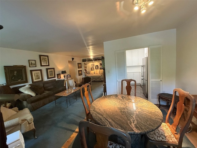 177 E Hartsdale Ave Unit 2Y, Hartsdale, NY 10530 - dining space with carpet