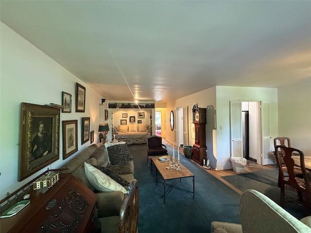 177 E Hartsdale Ave Unit 2Y, Hartsdale, NY 10530 - view of carpeted living area