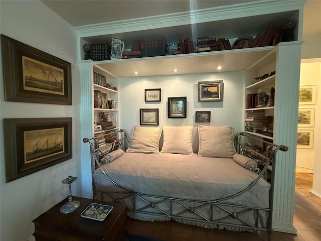177 E Hartsdale Ave Unit 2Y, Hartsdale, NY 10530 - bedroom with wood finished floors