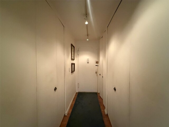 177 E Hartsdale Ave Unit 2Y, Hartsdale, NY 10530 - corridor with rail lighting