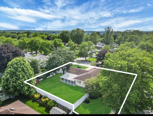 1 Leeward Ln, Commack, NY 11725 - view of subject property with property boundaries highlighted