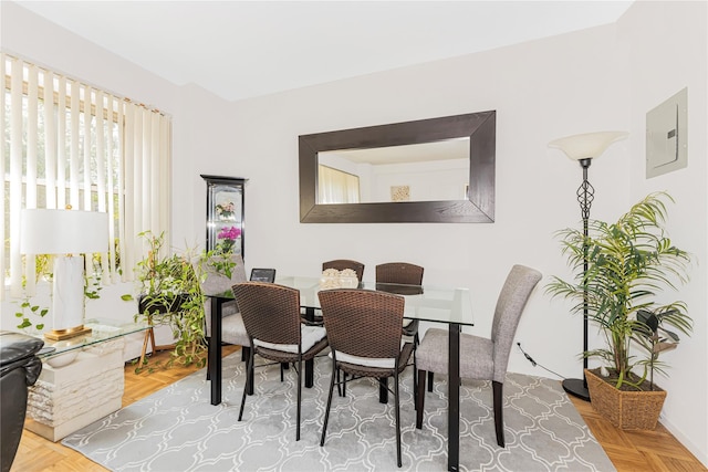 2 Fordham Hill Oval Unit 2F, Bronx, NY 10468 - dining room with electric panel