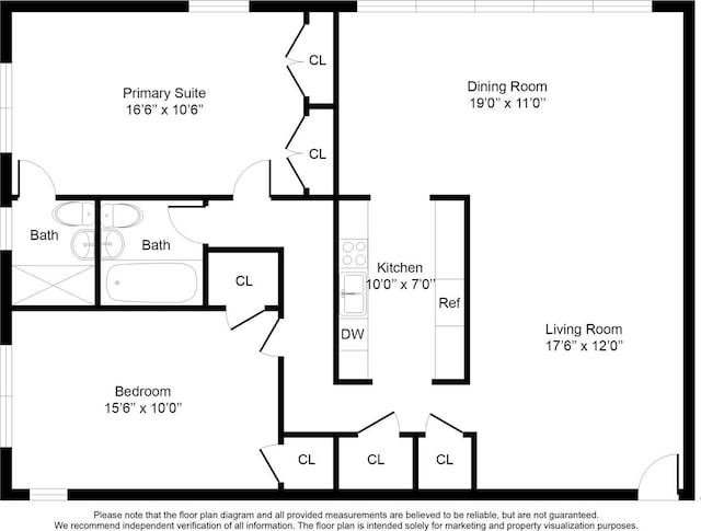 1299 Palmer Ave Unit 332, Larchmont, NY 10538 - view of room layout