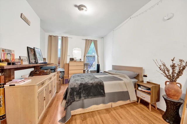 616 E 9th St Unit 2W, New York Manhattan, NY 10009 - bedroom featuring light wood finished floors