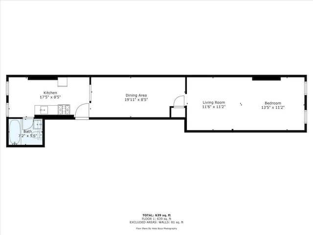 616 E 9th St Unit 2W, New York Manhattan, NY 10009 - property floor plan