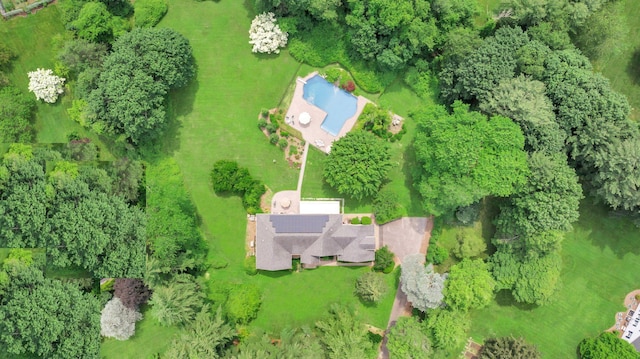 13 Locust Ln, Upper Brookville, NY 11545 - bird's eye view of a pool