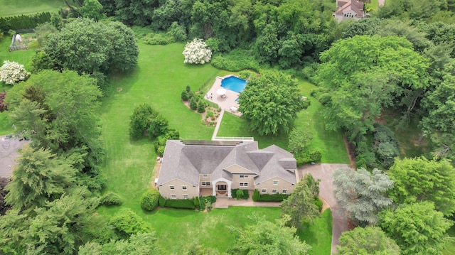 13 Locust Ln, Upper Brookville, NY 11545 - view of subject property featuring a pool
