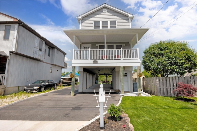 3717 Somerset Dr, Seaford, NY 11783 - view of front of property featuring driveway and a carport