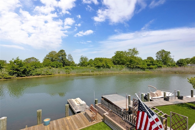 3717 Somerset Dr, Seaford, NY 11783 - dock with a water view