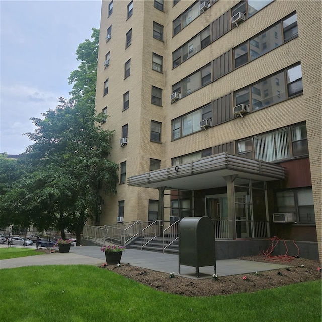 9 Fordham Hill Oval Unit 11D, Bronx, NY 10468 - view of building exterior featuring cooling unit and heating fuel