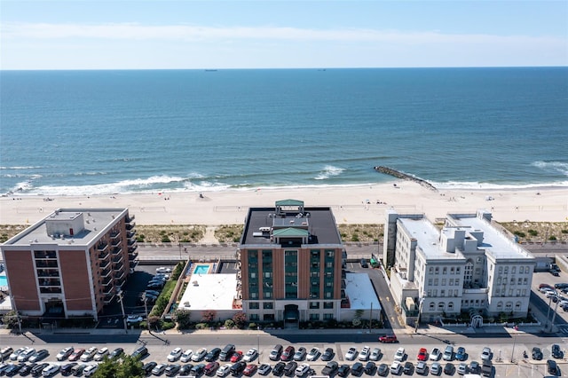260 W Broadway Unit 2G, Long Beach, NY 11561 - drone / aerial view of expansive beach
