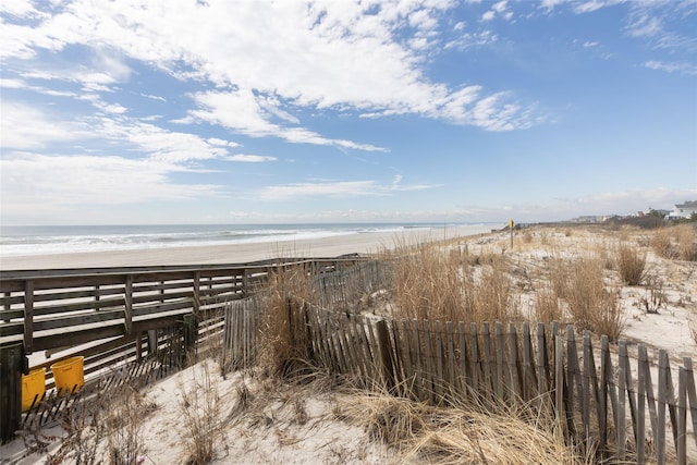 260 W Broadway Unit 2G, Long Beach, NY 11561 - view of yard with view of water and beach