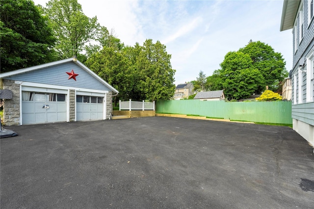 35 N St, Newburgh, NY 12550 - view of detached garage
