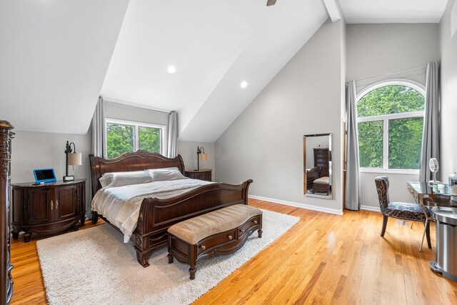 83 Mcdonald Rd, Ossining, NY 10562 - bedroom with light wood finished floors and recessed lighting