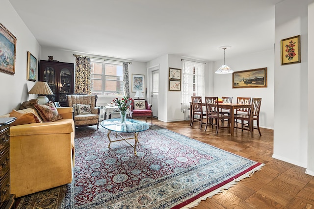 315 W 232nd St Unit 3C, Bronx, NY 10463 - living area featuring baseboards