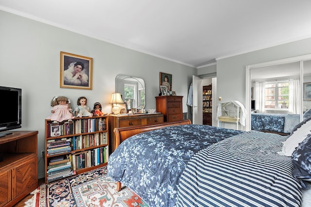 315 W 232nd St Unit 3C, Bronx, NY 10463 - bedroom featuring ornamental molding
