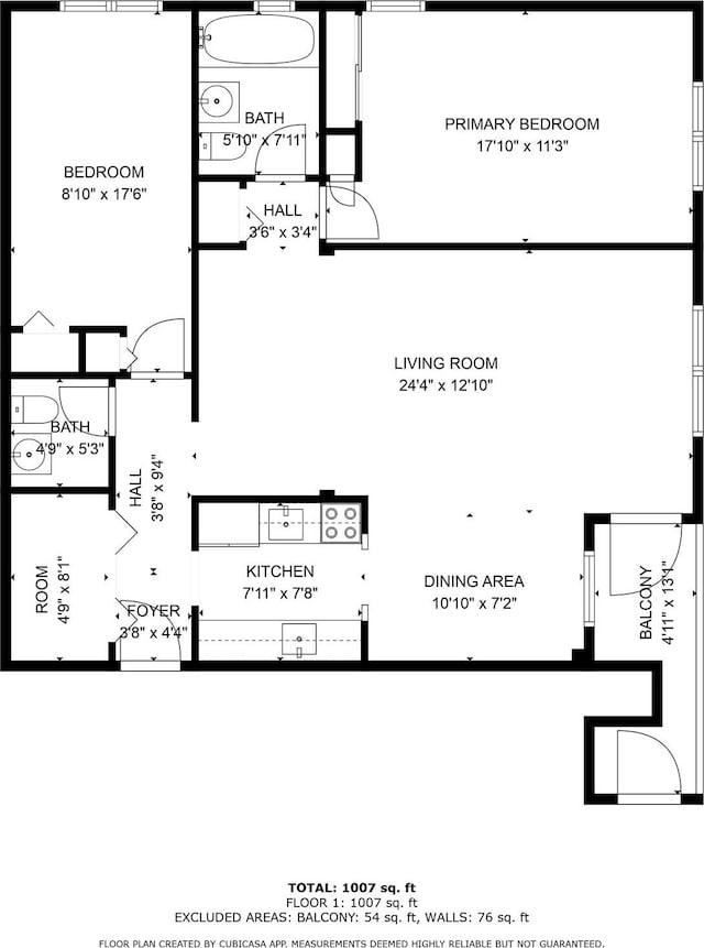 315 W 232nd St Unit 3C, Bronx, NY 10463 - home floor plan