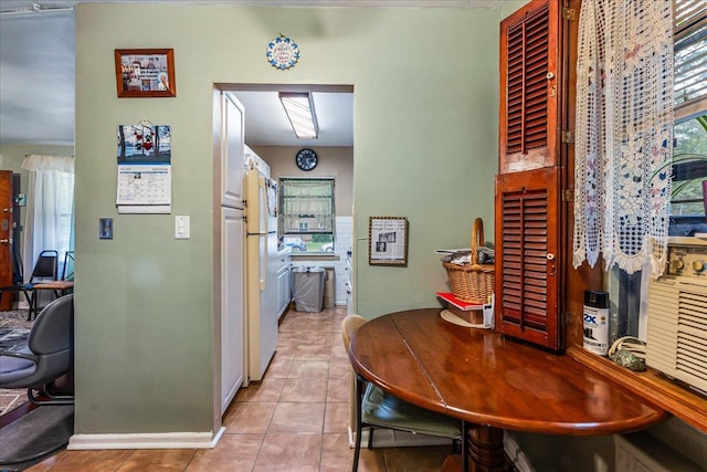 196-66 67th Ave Unit 1Fl, Fresh Meadows, NY 11365 - dining area featuring light tile patterned flooring