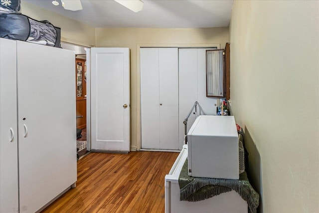 196-66 67th Ave Unit 1Fl, Fresh Meadows, NY 11365 - bedroom featuring wood finished floors and a closet