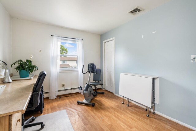 67 Keats Dr, New Windsor, NY 12553 - office space featuring light wood finished floors and baseboards