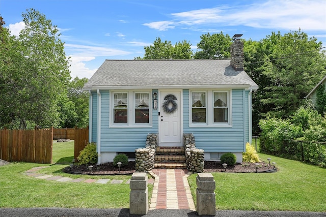 34 Argyle St, Lake Peekskill, NY 10537 - bungalow-style home with a chimney and a shingled roof