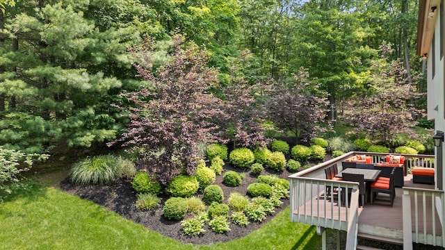 226 Briarwood Dr, Somers, NY 10589 - view of yard with a deck