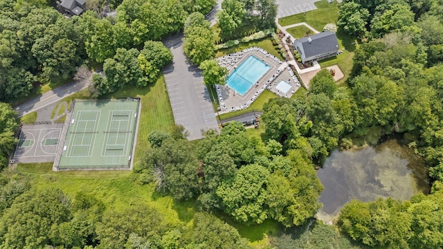 226 Briarwood Dr, Somers, NY 10589 - bird's eye view of a pool