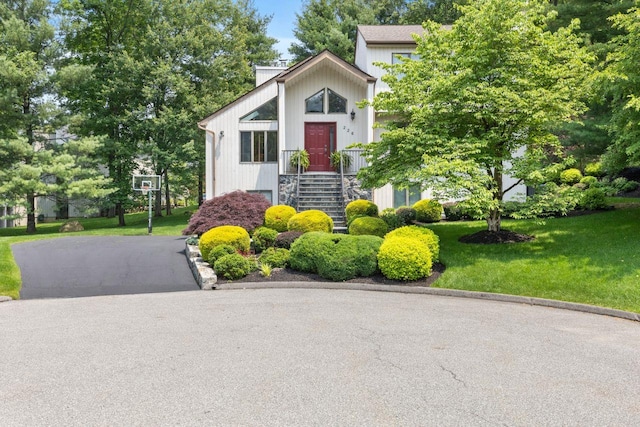 226 Briarwood Dr, Somers, NY 10589 - view of front of property featuring stairway and a front yard