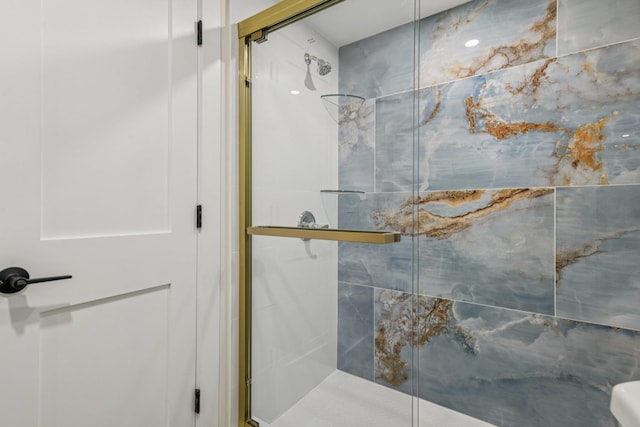 1293 Pulaski Rd, East Northport, NY 11731 - full bathroom with a stall shower