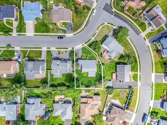 3 Shelter Hill Rd, Plainview, NY 11803 - aerial view of residential area featuring property boundaries highlighted