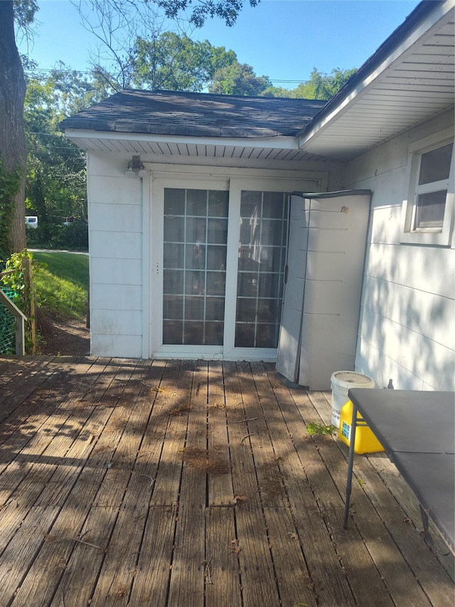 54 Meadowmere Ave, Mastic Beach, NY 11950 - view of wooden deck