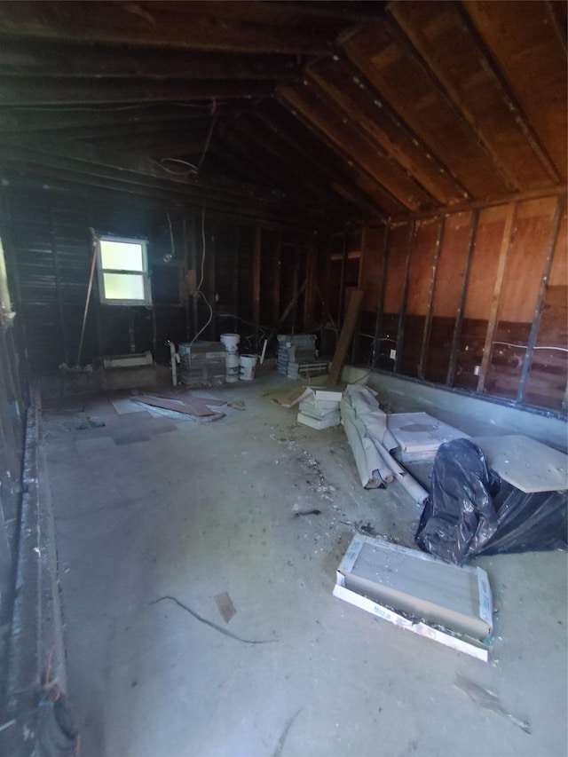 54 Meadowmere Ave, Mastic Beach, NY 11950 - view of attic