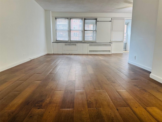 43-10 Kissena Blvd Unit 2B, Flushing, NY 11355 - spare room with dark wood-type flooring and baseboards