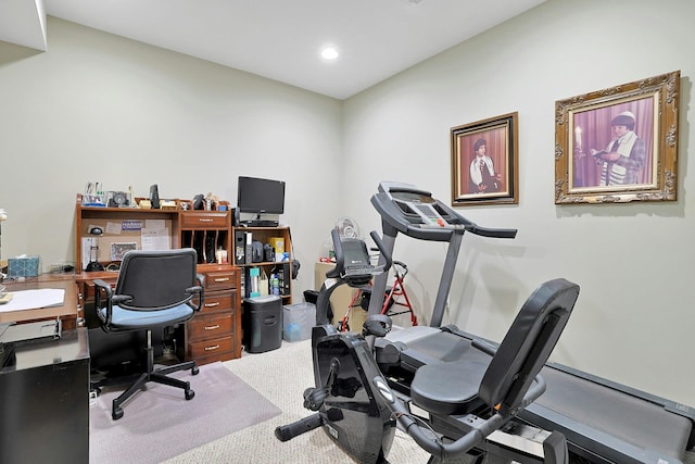 24 N De Baun Ave Unit 308, Suffern, NY 10901 - office with light carpet and recessed lighting