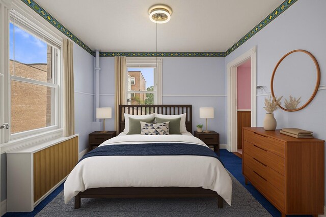 4614 Carpenter Ave, Bronx, NY 10470 - carpeted bedroom featuring baseboards