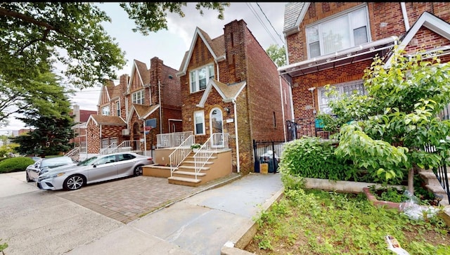 2547 Laconia Ave, Bronx, NY 10469 - view of front of home with brick siding