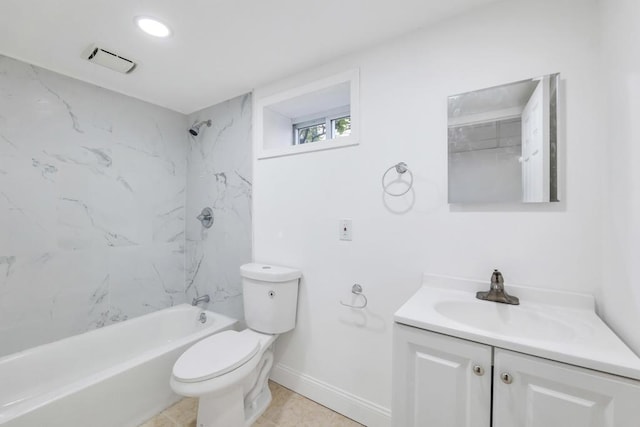 7 Argyle Dr, Shirley, NY 11967 - full bathroom with vanity and shower / tub combination