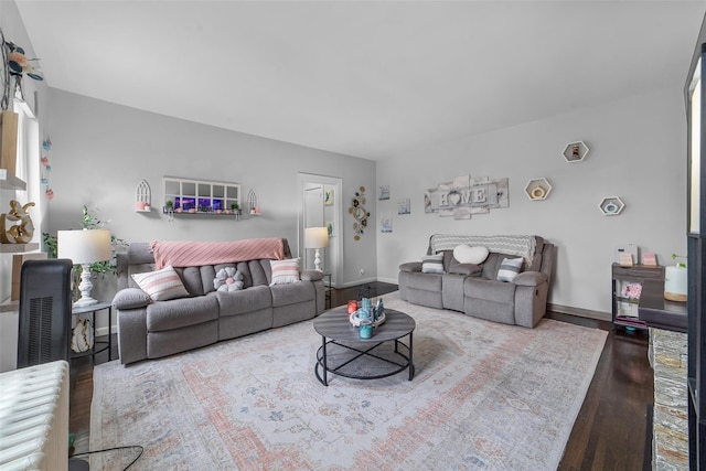 472 Gramatan Ave Unit Dd3, Mount Vernon, NY 10552 - living room featuring wood finished floors and baseboards