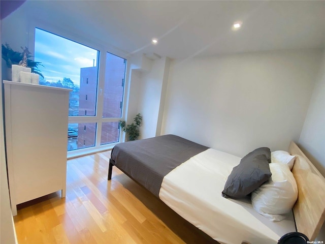 4223 Parsons Blvd Unit 1E, Flushing, NY 11355 - bedroom with light wood-type flooring and recessed lighting