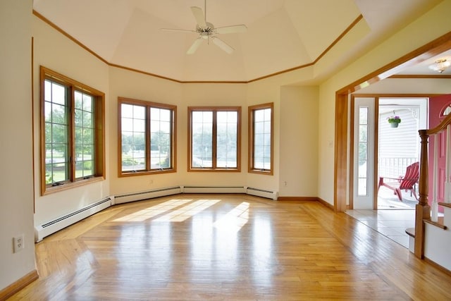 4 Andrew Ct, Florida, NY 10921 - spare room with ceiling fan and baseboards