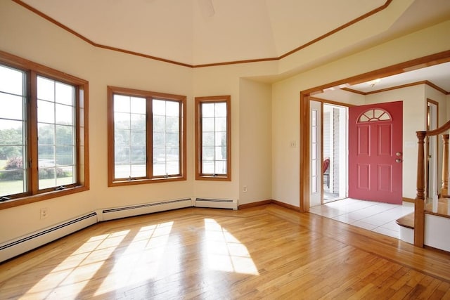 4 Andrew Ct, Florida, NY 10921 - foyer featuring wood-type flooring and baseboards