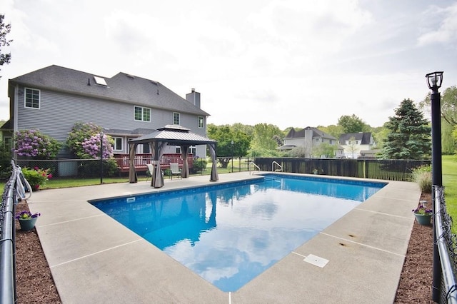 4 Andrew Ct, Florida, NY 10921 - view of swimming pool featuring a gazebo and a patio area