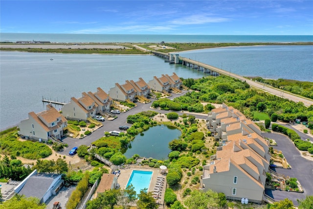 4 Waters Edge Unit 4, Shirley, NY 11967 - drone / aerial view of a nearby body of water