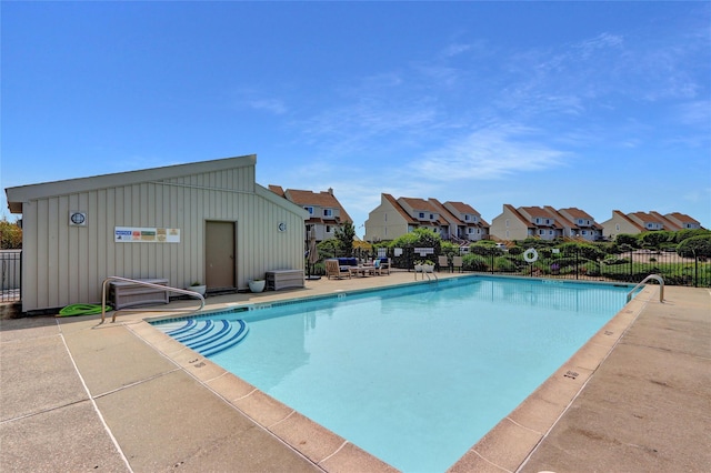 4 Waters Edge Unit 4, Shirley, NY 11967 - community pool with a residential view and a patio area