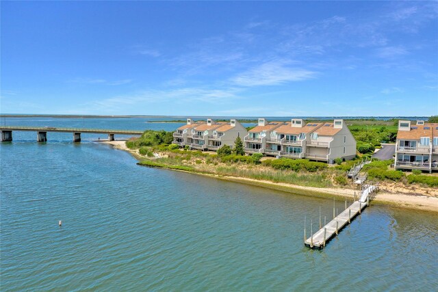 4 Waters Edge Unit 4, Shirley, NY 11967 - water view with a boat dock