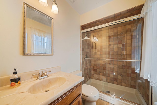 7 Sandpiper Ct, Shoreham, NY 11786 - bathroom featuring vanity, toilet, and a shower stall